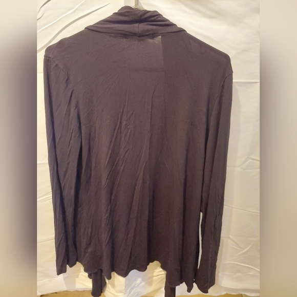 Urban CoCo Women's XXL Black Long Sleeve Cardigan - Picture 4 of 7